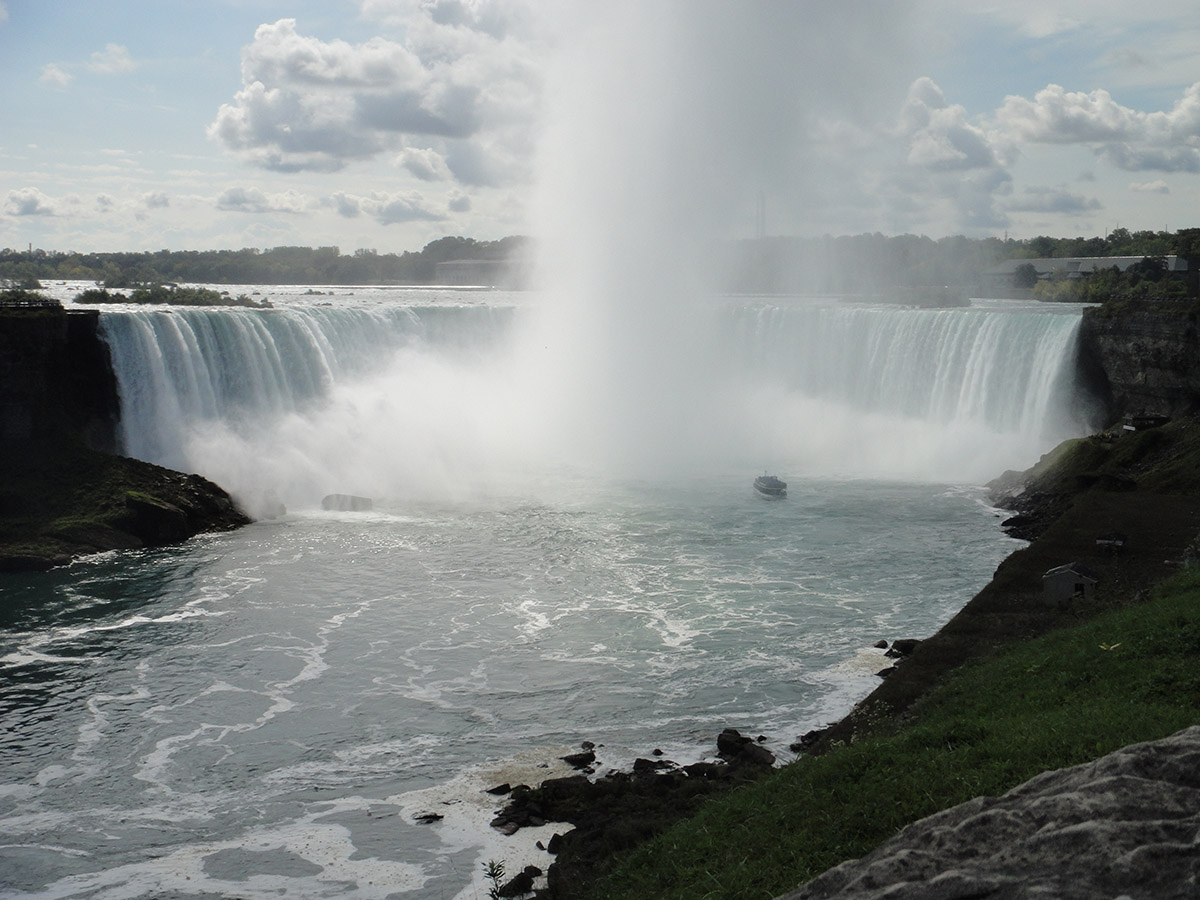 カナダ観光の思い出（ナイアガラの滝）