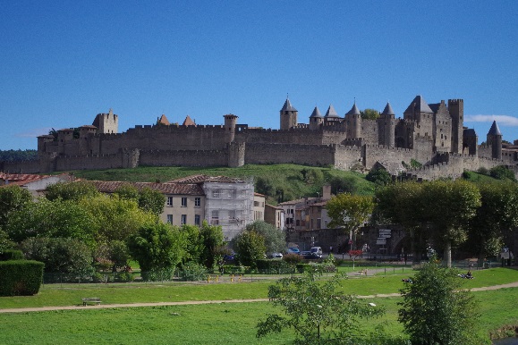 図5 城塞都市カルカッソンヌ